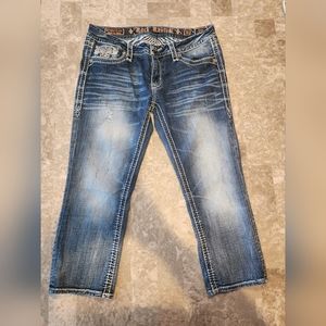 Rock Revival Elean Capri Size 32x23